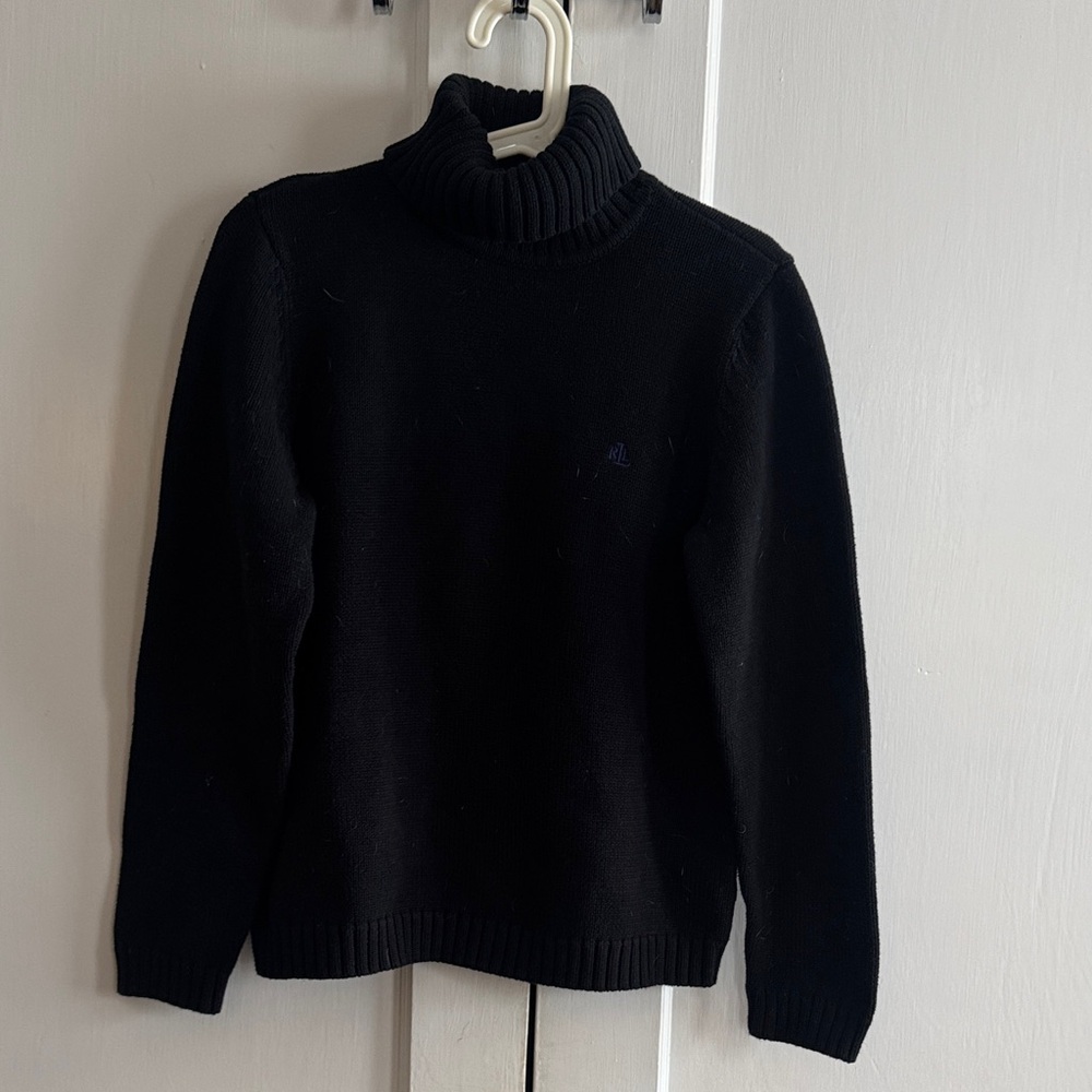 Lauren | Ralph Lauren Black Turtleneck Sweater for Women